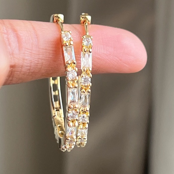 Jewelry - Gold and Silver Hoop Earrings